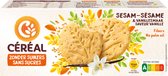 Céréal Sesamkoekjes Vanillesmaak - 12 x 132 gr - Voordeelverpakking