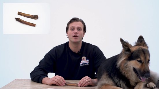 Woef Woef Snacks Hondensnacks Bullepezen 50 Stuks Kauwsnacks