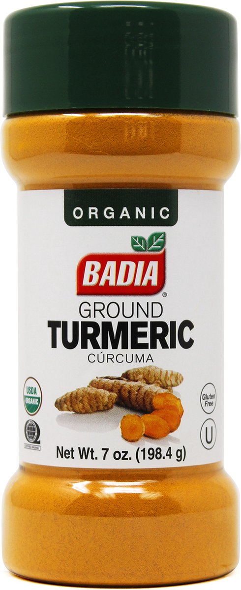 Goedkoopste Badia Spices | Biologische Kurkuma | Turmeric Ground Organic | 198.4 gram