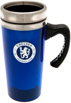 Chelsea FC - reisbeker - reis mok - 450 ml - blauw