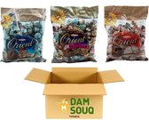 Damsouq® Mixpakket Tayas Orient Chocolade Bonbons Mix en Kokos en Aardbei (3x 800Gram)