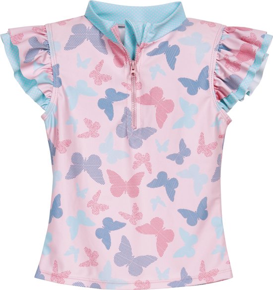 Playshoes - UV - Werend - Zwemset - Roze - Vlinder - Maat 98/104 van Playshoes. — afbeelding 2