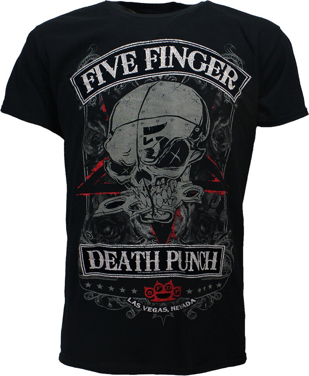 Five Finger Death Punch FFDP Wicked T-Shirt - Officiële Merchandise - S