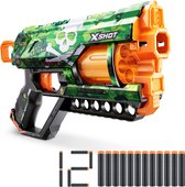 ZURU - X- Shot Skins Griefer - Camo - Imprimé camouflage - Comprend 12 fléchettes X- Shot
