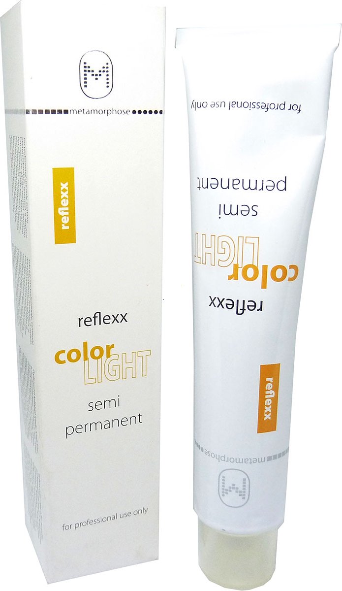 Metamorphose Reflexx Color Light Semi Permanente Crème Haarkleuring 60ml - 05.66 Light Intense Red Brown / Hell Intensiv Rotbraun