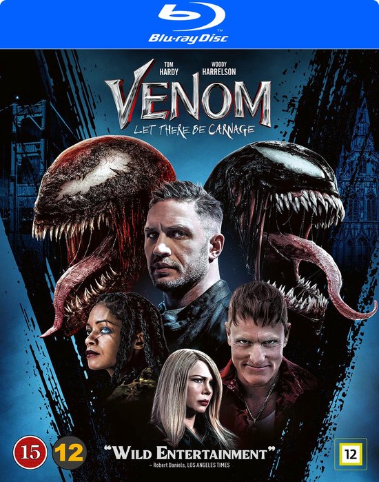 Venom : Let There Be Carnage - Blu-ray - Import zonder NL ondertiteling