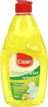 Wasmiddel 500ml CLEAN citroen (5 stuks)