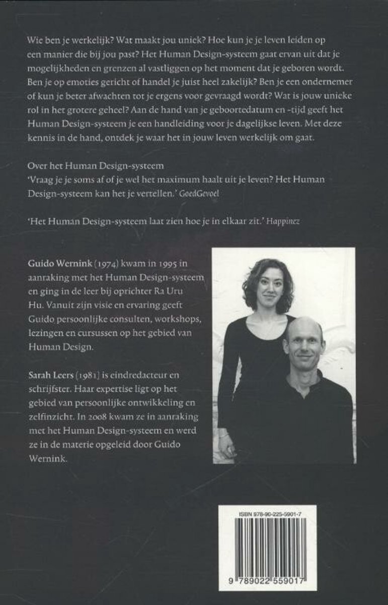 Human design - back cover