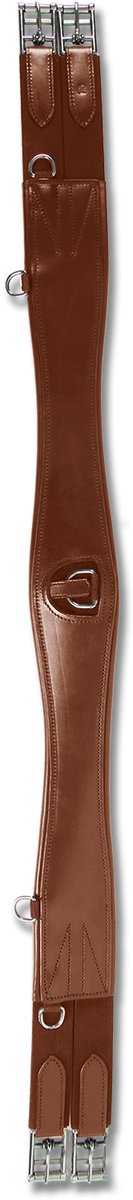 Leather Surcingle - With Elastic