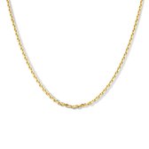 Ketting - geelgoud - 14 karaat - anker - Kasius - 40.24786 - sale Juwelier Verlinden St. Hubert - van €729,= voor €619,=