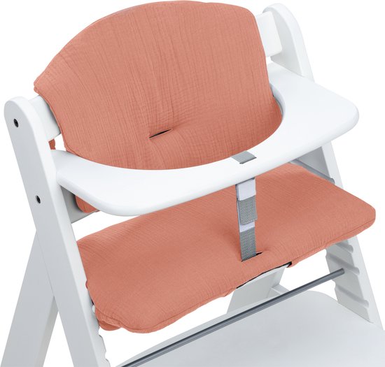 Coussin de chaise haute Alpha+ Coussin d'assise en liège pour chaise haute  en bois