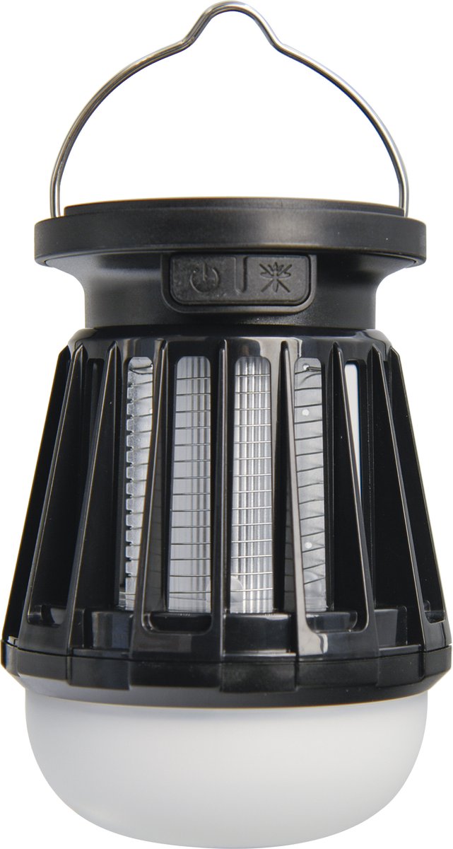 POWERplus Fly Solar USB oplaadbare camping LED lantaarn met ingebouwde electrische muggenvanger - warm wit licht van Powerplus — afbeelding 4
