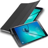 Cadorabo Tablet Hoesje geschikt voor Samsung Galaxy Tab S2 (8 inch) in SATIJN ZWART - Ultra dun beschermend geval met automatische Wake Up en Stand functie Book Case Cover Etui
