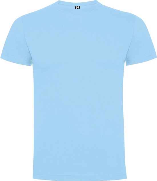 Licht Blauw 2 pack t-shirts Roly Dogo maat XXXL