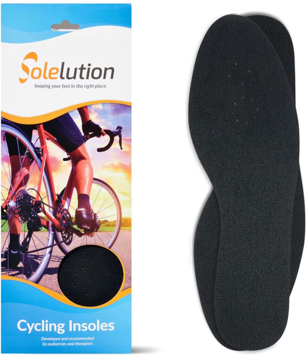 Solelution Cycling - Fietszolen - Inlegzolen voor Wielrenners - Steunzool voor Fietsers - Set van 2 - Maat 40