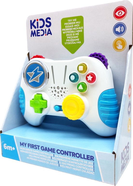 Ma première manette de jeu - Apprentissage ludique - Jouets Manette de jeu - Jouets interactifs