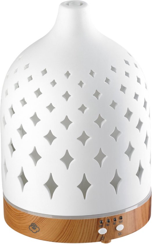 Serene House Ultrasonic Diffuser Stars White 150ml | bol
