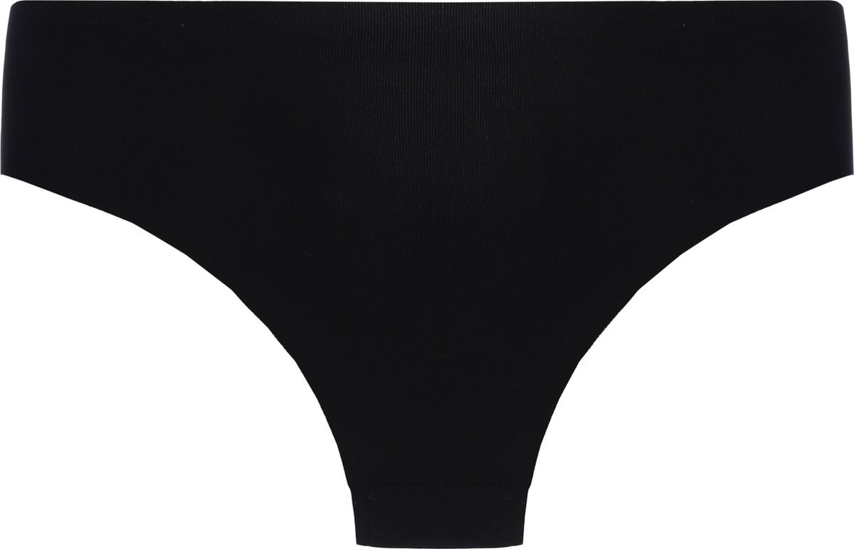 Marly MOON's - Naadloos Bikini Slips - Onzichtbaar - Ondergoed Dames Slips - L - Zwart - 1 Stuk