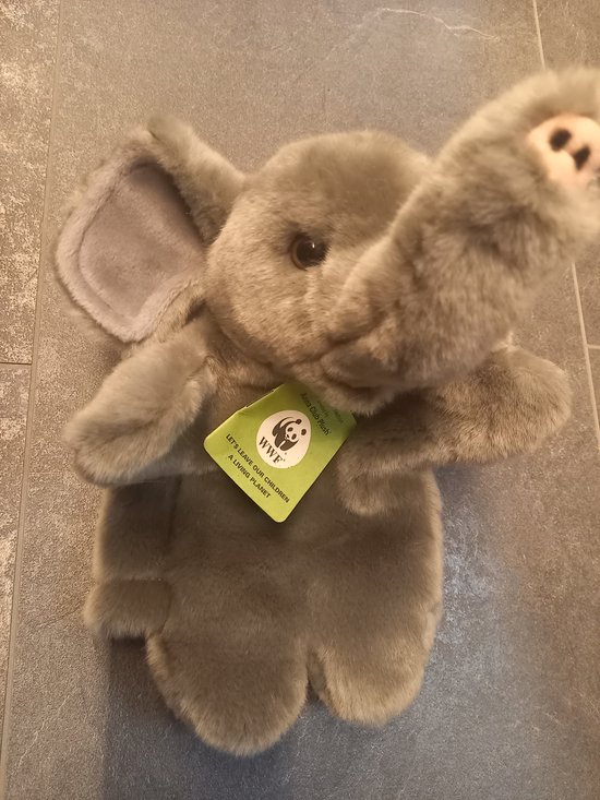 WWF anna club plush Olifant handpop 26 cm