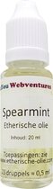 Pure etherische spearmintolie - 20 ml - etherische olie - essentiële spearmint olie