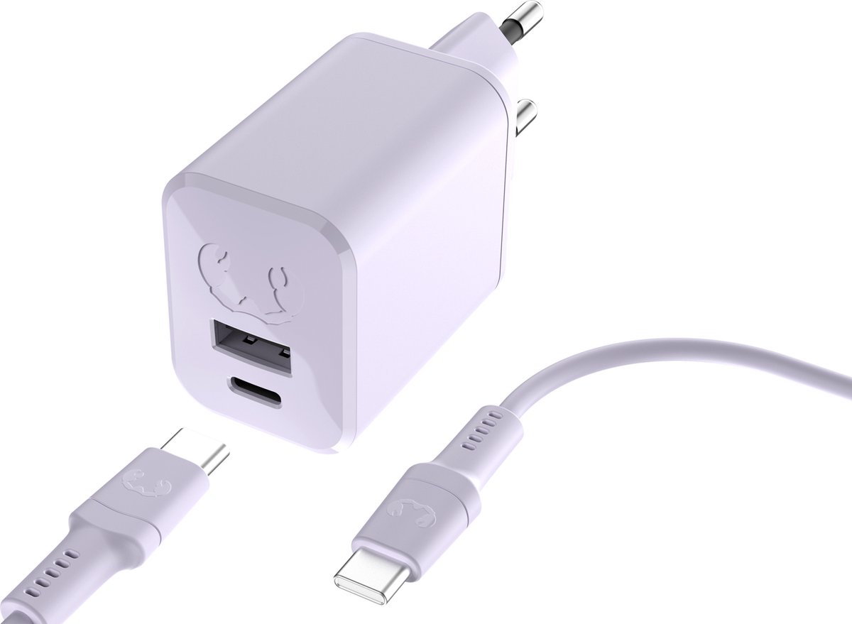 Fresh 'n Rebel Cable USB-C a Lightning 2m Dreamy Lilac Lila