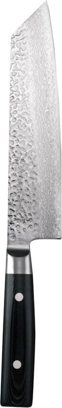 Couteau de chef Yaxell Zen Kiritsuke – 20 cm Acier VG10, 37 couches Damas, Lame martelée