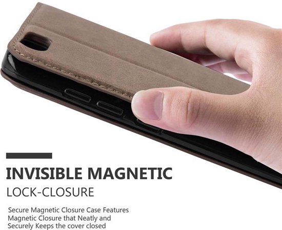 Étui Cadorabo pour Xiaomi Mi 5 en BRUN CAFÉ - Étui de protection avec fermeture magnétique