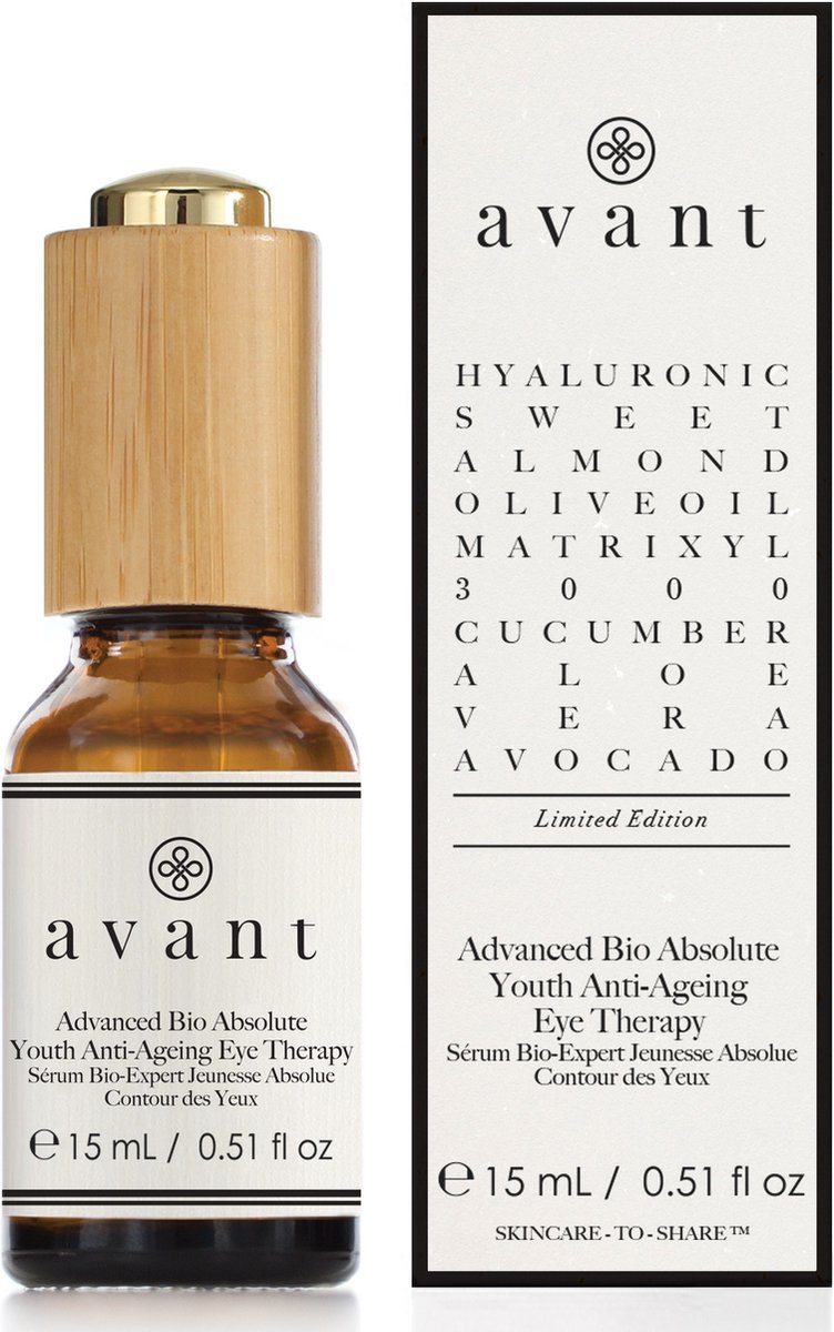 Avant Bio-Activ+ LIMITED EDITION Advanced Bio Absolute Youth Eye Therapy (Anti-Ageing) Oogserum 15 ml