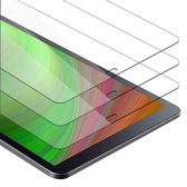 Cadorabo 3x Screenprotector geschikt voor Samsung Galaxy Tab A (10.5 inch) in KRISTALHELDER - Getemperd Pantser Film (Tempered) Display beschermend glas in 9H hardheid met 3D Touch