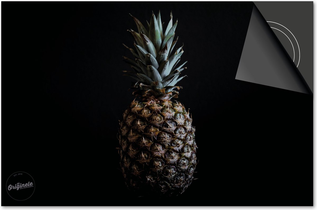 Inductie beschermer 77x51 - afdekplaat inductie mat - Dietrix Kookplaat beschermer - Exclusief - Groente en Fruit - Ananas