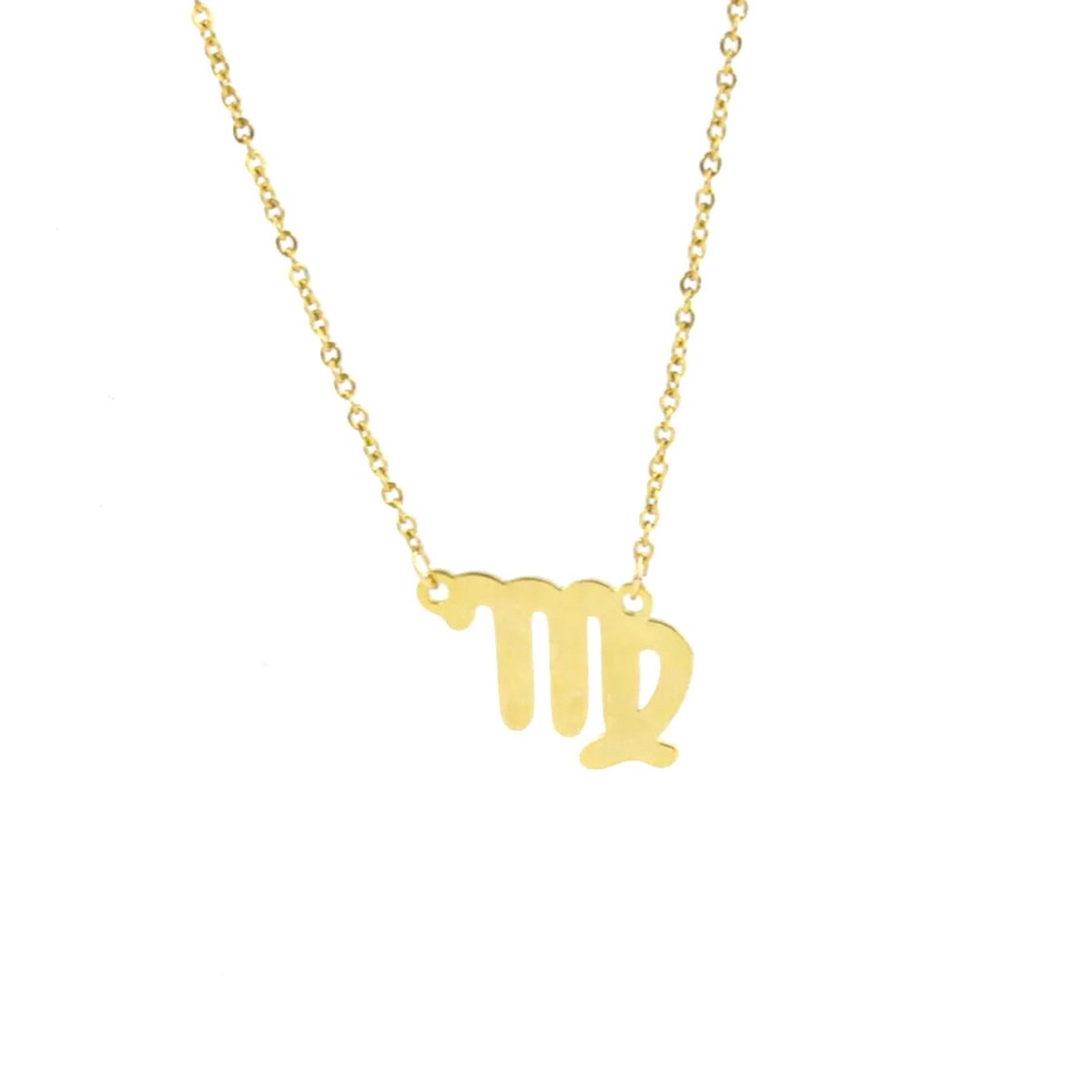 Despora - Sterrenbeeld Ketting - Sterrenbeelden - Sterrenbeeld Sieraden - Virgo - Goudkleurig RVS (Maagd)