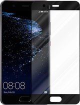 Cadorabo Volledig scherm pantserfolie geschikt voor Huawei P10 PRO in TRANSPARANT met ZWART - Gehard (Tempered) display beschermglas in 9H hardheid met 3D Touch (RETAIL PACKAGING)