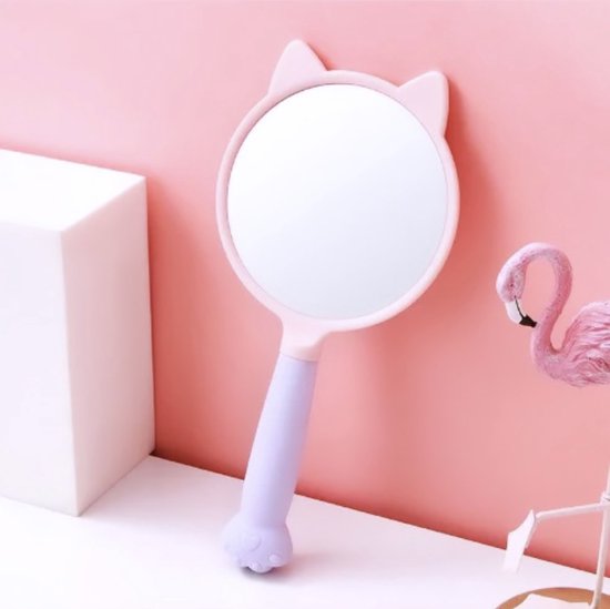 Babycure Spiegel & Kam - lila violette spiegeltje met een Roze kam - Setje voor kids - opmaken - Badaccessoires - Leuk om als cadeau te geven - Kadotip! van Babycure — afbeelding 5