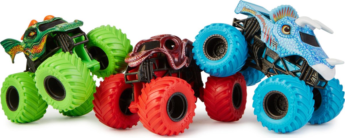 Monster Jam - Charged Beasts-set - officiële Dragon - Octon8er