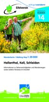 Wanderkarte Hellenthal, Karl, Schleiden (14) 1:25.000