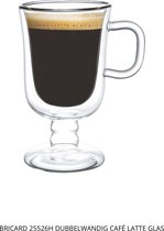 Verres à Coffee irlandais à double Verres à café de Luxe - 2 pièces - Verres à café - Verres à latte macchiato