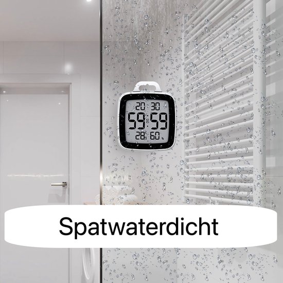 TdeK Douche Timer Douchetimer Shower Badkamer Klok