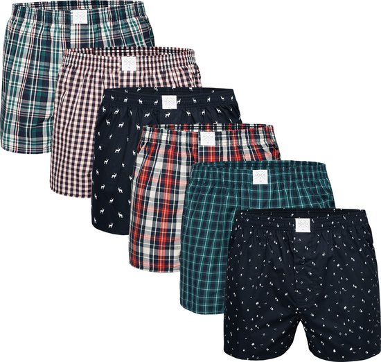 MG-1 Wide Kinder Boxer Shorts Garçons 6-Pack Boxers - Taille 176