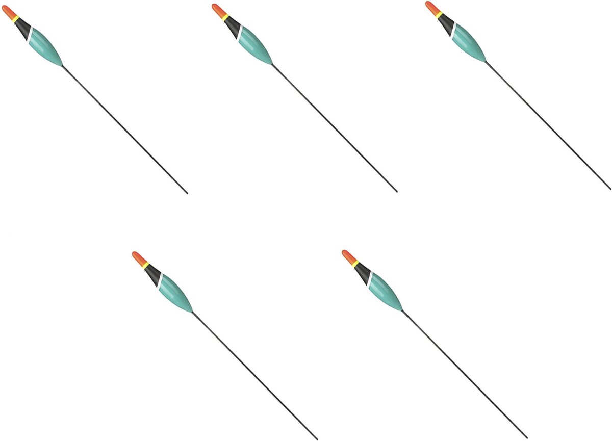 Mikado - Dobbers - 5 stuks - 0.75 gram - Groen - Dikke Antenne