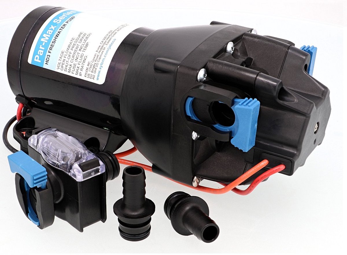 Jabsco PAR-MAX HD3 Q301J-118S 12V Drinkwaterpomp 11 liter/min 60 PSI
