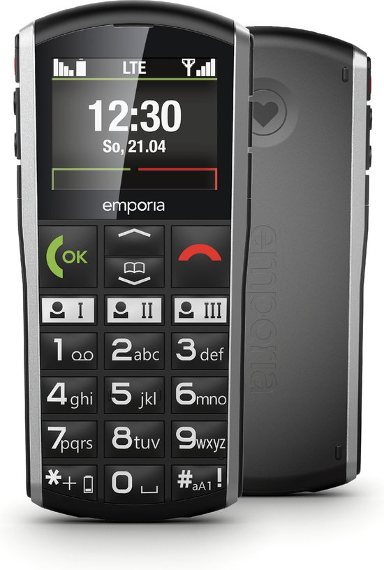 Emporia Simplicity 4G Senioren Mobiele Telefoon SOS knop Werkt