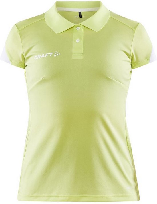 Craft - Femme - Pro Control Impact - Polo Sport - Jaune - Taille M