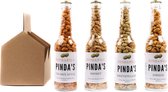 PindaPils | Bier flesje gevuld met ambachtelijke gekruiden pinda's | Vaderdag | Relatiegeschenk
