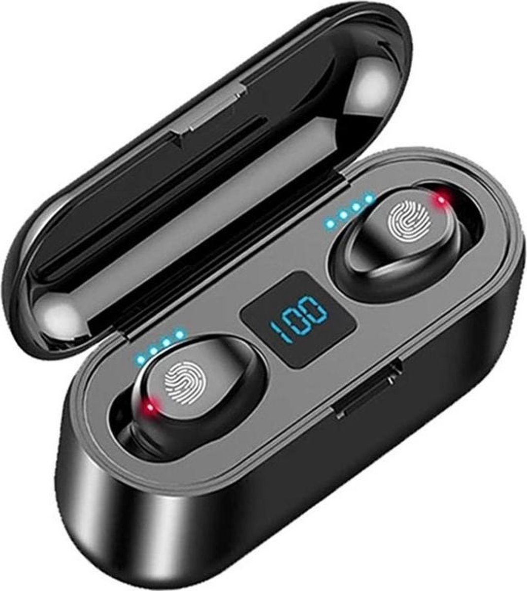 Volledig Draadloze Oordopjes Gaming Earbuds- In-ear Bluetooth Draadloos - Wit