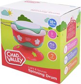 Kleurrijke draaitrommel Chad Valley Spinning Drum