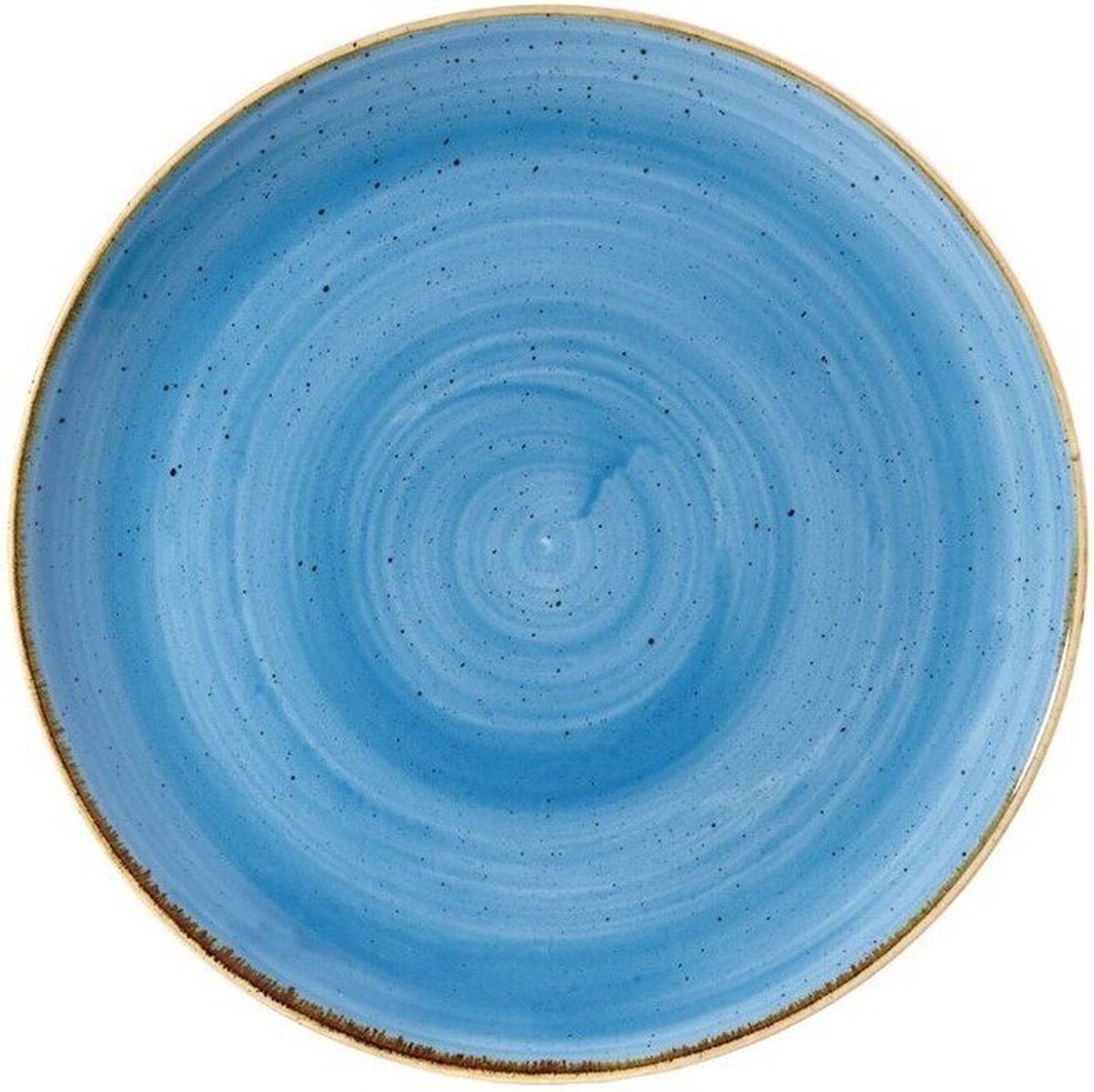 Churchill Stonecast Ronde Borden Blauw 26cm (12 Stuks) - Churchill DF765 - Restaurant - Hotel - Professioneel
