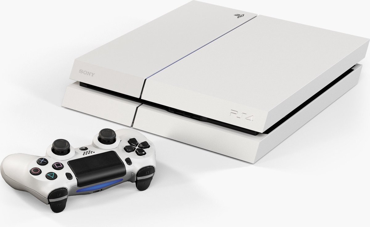 PlayStation 4 Console - 500GB - Wit PS4 - Inclusief Wireless