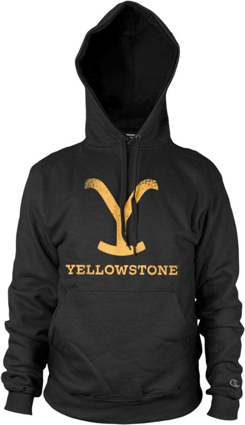 Yellowstone Hoodie/trui -4XL- Yellowstone Zwart