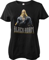 DC Comics Black Adam Dames Tshirt -L- Hero Zwart