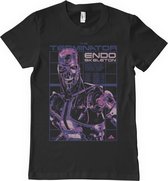 The Terminator Heren Tshirt -2XL- Endoskeleton Zwart
